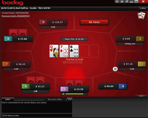 Bodog player complains about technical issues