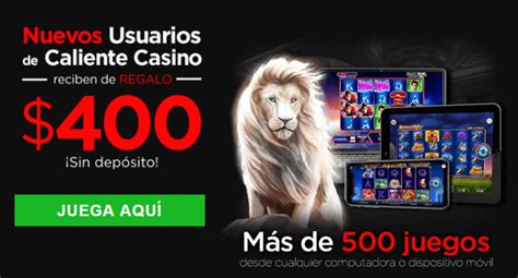 Caliente casino codigo promocional