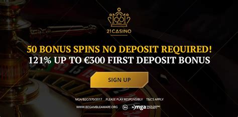 Jackpot21 casino bonus