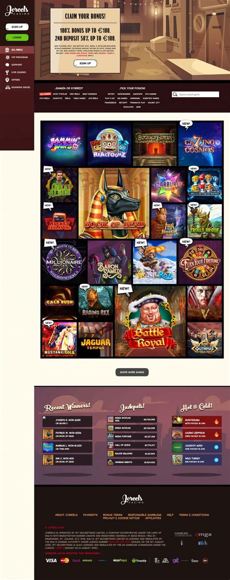 Joreels casino download
