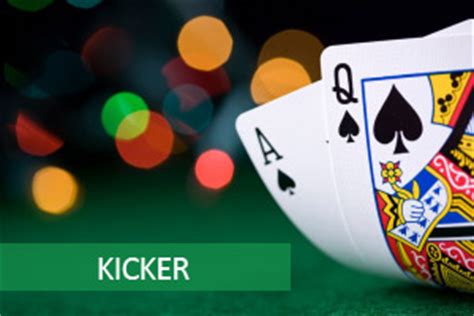 Kicker poker definição