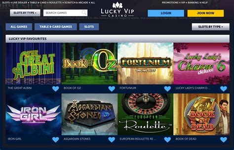 Lucky vip casino aplicação