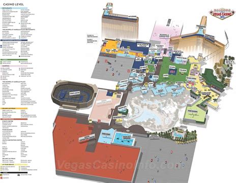 Mapa de dentro de casino mandalay bay