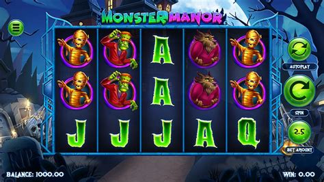 Monster Manor Slot Grátis