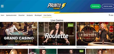 Pronto casino app