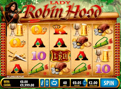 Slot gratis senhora robin hood