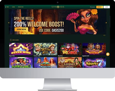 Spin oasis casino login