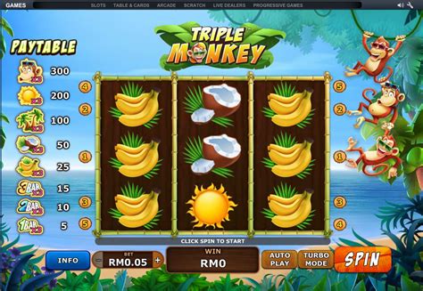 Triple Monkey 2 Betsson