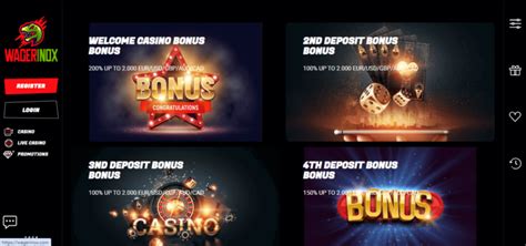 Wagerinox casino bonus